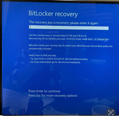 why is bitlocker popping up